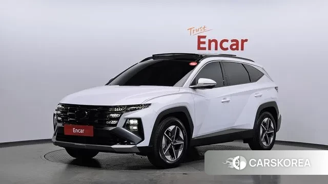 Hyundai The New Tucson Hybrid (NX4) 2025 Белый из Кореи