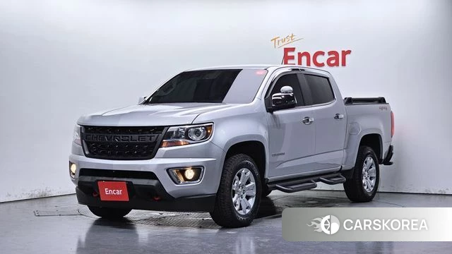Chevrolet (GM Daewoo) Colorado 2020 Серебряный из Кореи