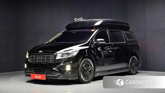 Kia The New Carnival 2018 Черный из Кореи