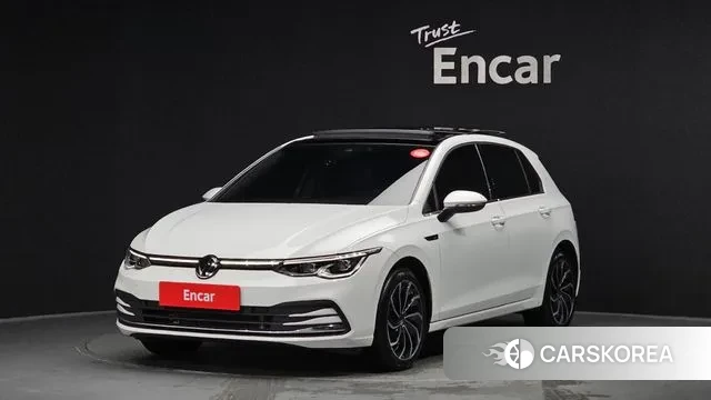 Volkswagen Golf 8th Generation 2024 Белый из Кореи