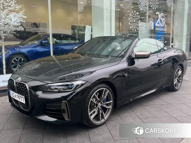 BMW 4 Series (G22) 2023 Черный из Кореи