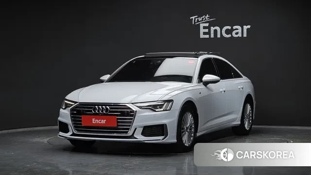 Audi A6 (C8) 2021 Белый из Кореи