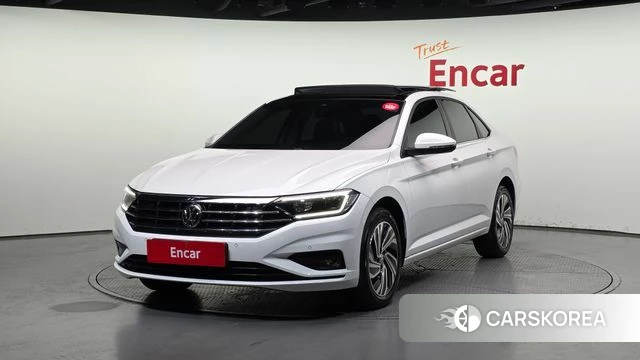 Volkswagen 7th Generation of Jetta 2021 Белый из Кореи