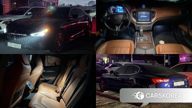 Maserati Ghibli 2020 Синий из Кореи