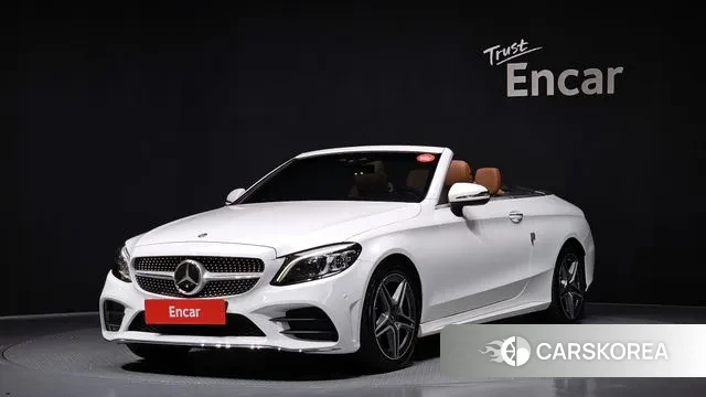 Mercedes-Benz C-Class W205 2020 Белый из Кореи