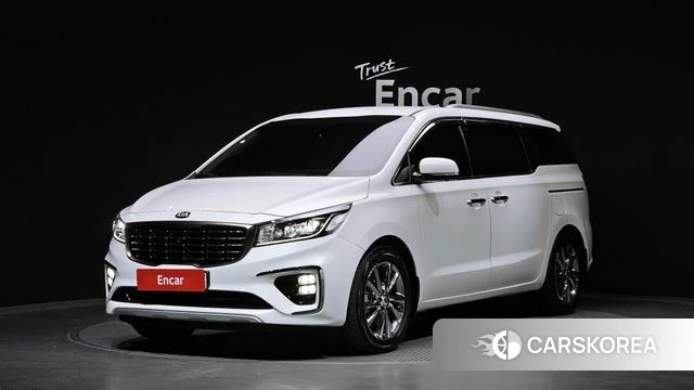 Kia The New Carnival 2018 Белый из Кореи