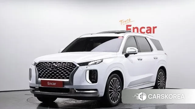Hyundai Palisade 2021 Белый из Кореи