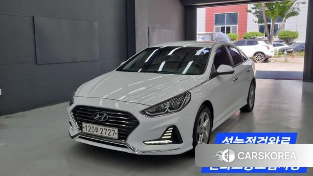 Hyundai Sonata New Rise 2018 Белый из Кореи