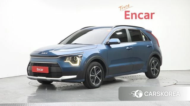 Kia Di Ol Nu Niro 2022 Синий из Кореи