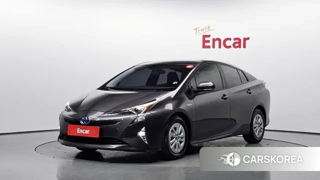 Toyota Prius 4th Generation 2018 Серый из Кореи