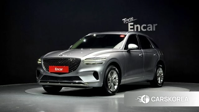 Genesis GV70 2021 Серебристо-серый из Кореи