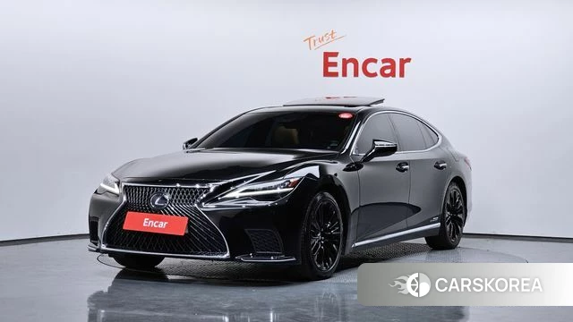 Lexus LS500h 5th generation 2021 Черный из Кореи