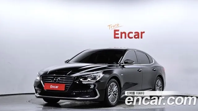 Hyundai Grandeur IG Hybrid 2019 Черный из Кореи