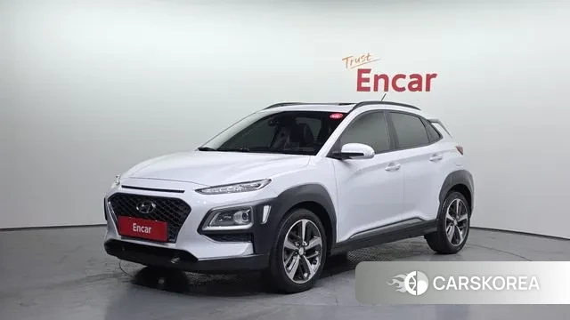 Hyundai Kona 2018 Белый из Кореи