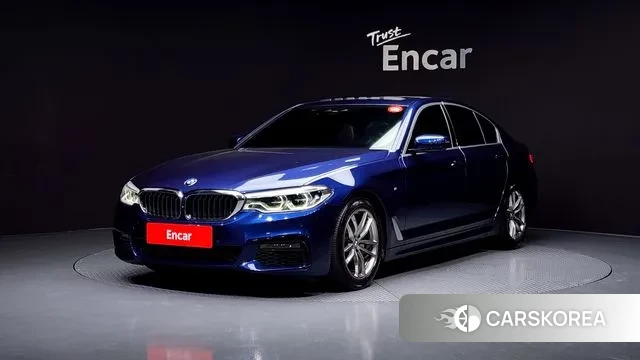 BMW 5 Series (G30) 2020 Синий из Кореи