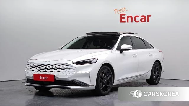 Kia K8 2021 Белый из Кореи
