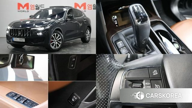 Maserati Levante 2019 Черный из Кореи