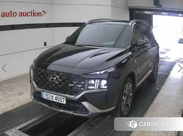 Hyundai The New Santa Fe 2022 Черный из Кореи