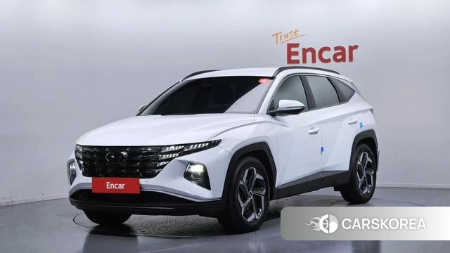 Hyundai Tucson (NX4) 2021 Белый из Кореи