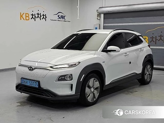 Hyundai Kona Electric 2020 Белый из Кореи
