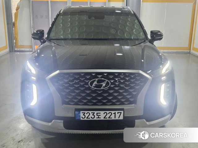 Hyundai Palisade 2022 Черный из Кореи