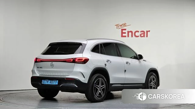 Mercedes-Benz EQA H243 2021 Белый из Кореи