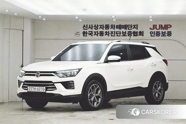 Ssangyong Beautiful Korando 2020 Белый из Кореи