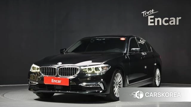 BMW 5 Series (G30) 2019 Черный из Кореи