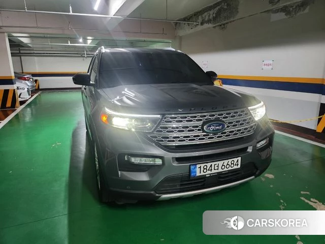 Ford Explorer 6th Generation 2022 Серый из Кореи