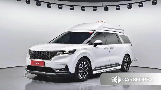 Kia Carnival 4th generation 2023 Белый из Кореи