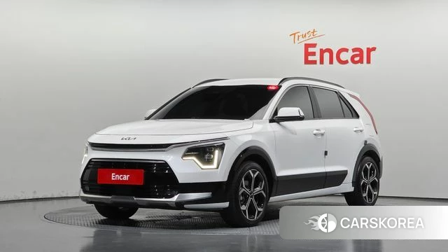 Kia Di Ol Nu Niro 2024 Белый из Кореи
