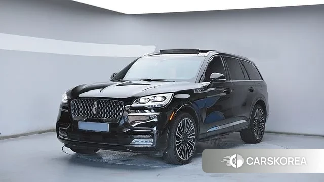 Lincoln Aviator 2nd generation 2023 Черный из Кореи