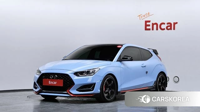 Hyundai Veloster (JS) 2019 Светло-серебряный цвет из Кореи