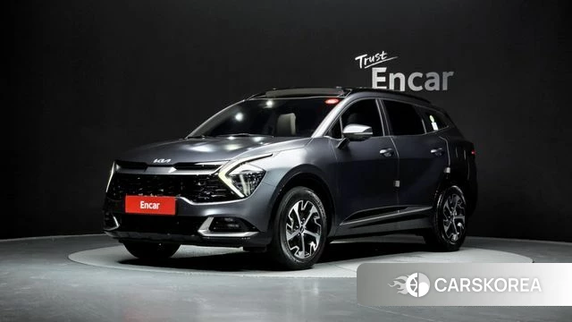 Kia Sportage 5th Generation Hybrid 2022 Серый из Кореи