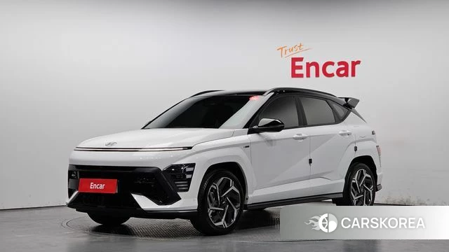 Hyundai Kona (SX2) 2024 Белый из Кореи