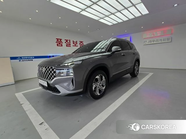 Hyundai The New Santa Fe 2022 Серый из Кореи
