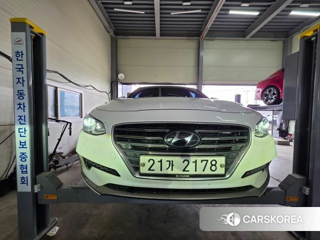 Hyundai Grandeur IG 2018 Белый из Кореи