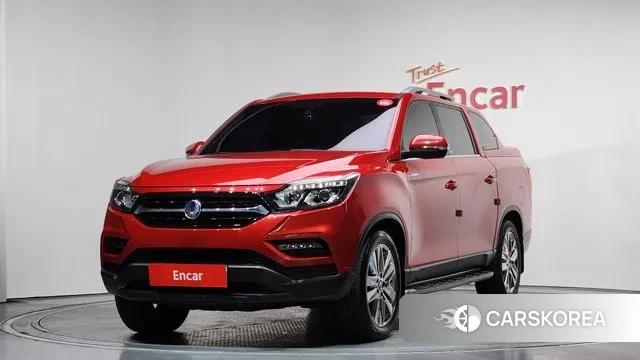 Ssangyong Rexton Sports 2021 Красный из Кореи