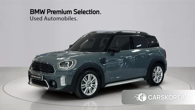 Mini Cooper Countryman 2021 Темно-зеленый из Кореи