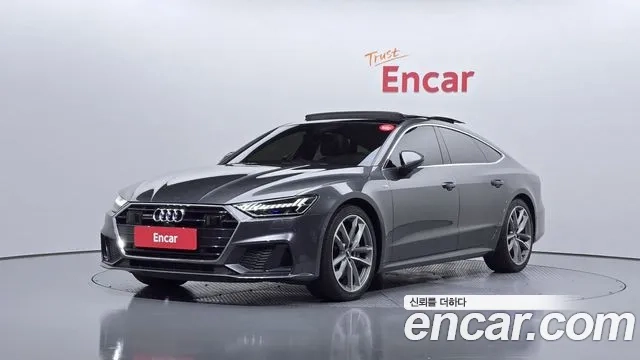 Audi A7 (4K) 2020 Серый из Кореи