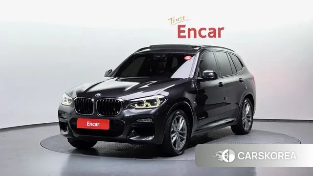 BMW X3 (G01) 2018 Черный из Кореи