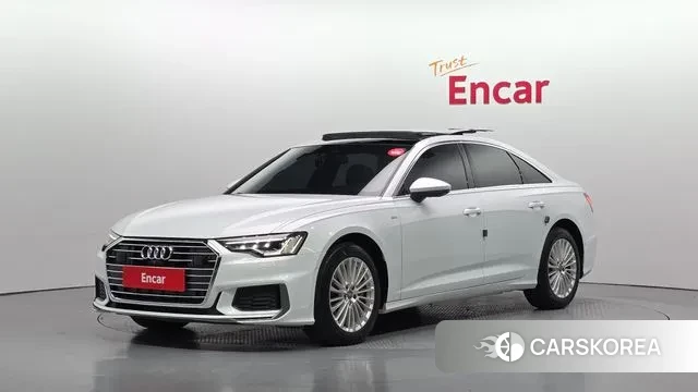 Audi A6 (C8) 2020 Белый из Кореи