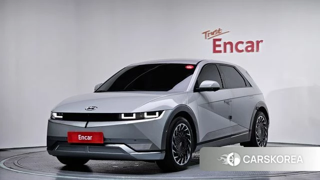 Hyundai Ionic 5 2022 Серебристо-серый из Кореи