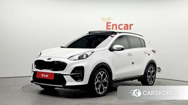 Kia Sportage The Bold 2019 Белый из Кореи
