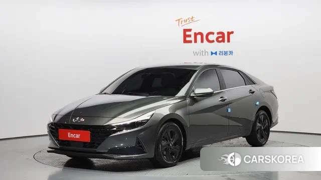 Hyundai Avante (CN7) 2021 Серый из Кореи