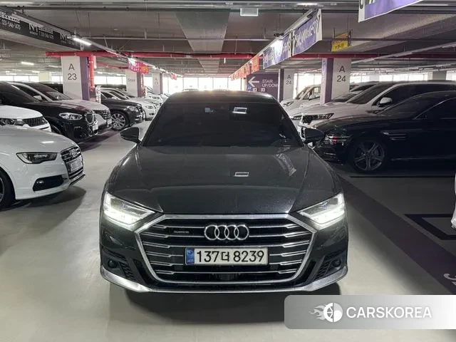 Audi A8 (D5) 2021 Черный из Кореи