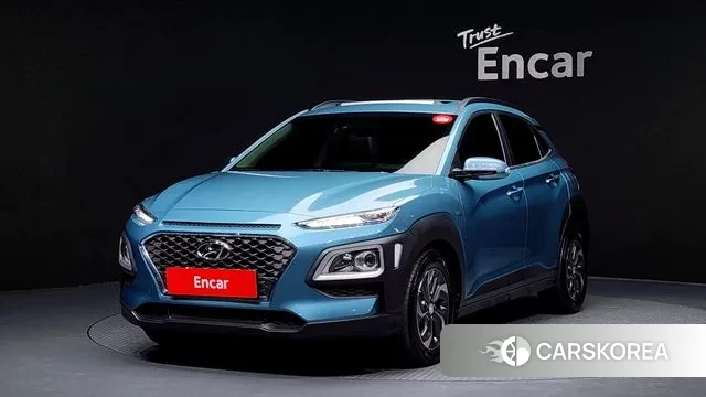 Hyundai Kona Hybrid 2020 Синий из Кореи