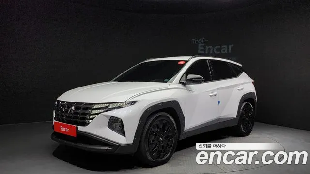 Hyundai Tucson Hybrid (NX4) 2023 Белый из Кореи