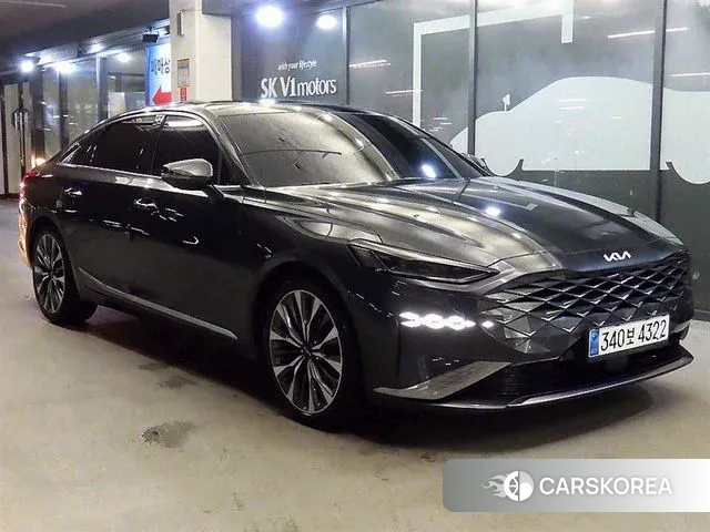 Kia K8 2021 Серый из Кореи