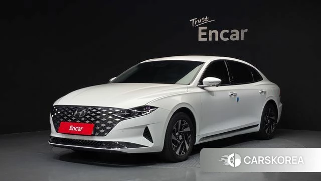 Hyundai The New Grandeur IG Hybrid 2022 Белый из Кореи